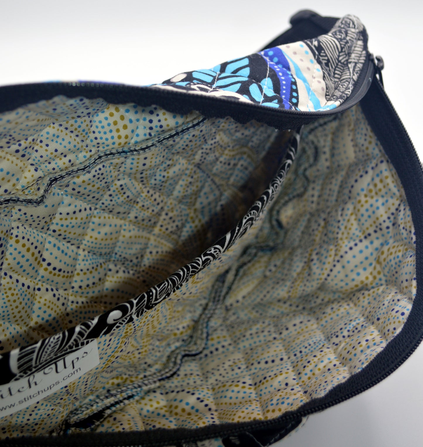 Blue Paisley Fanny Pack