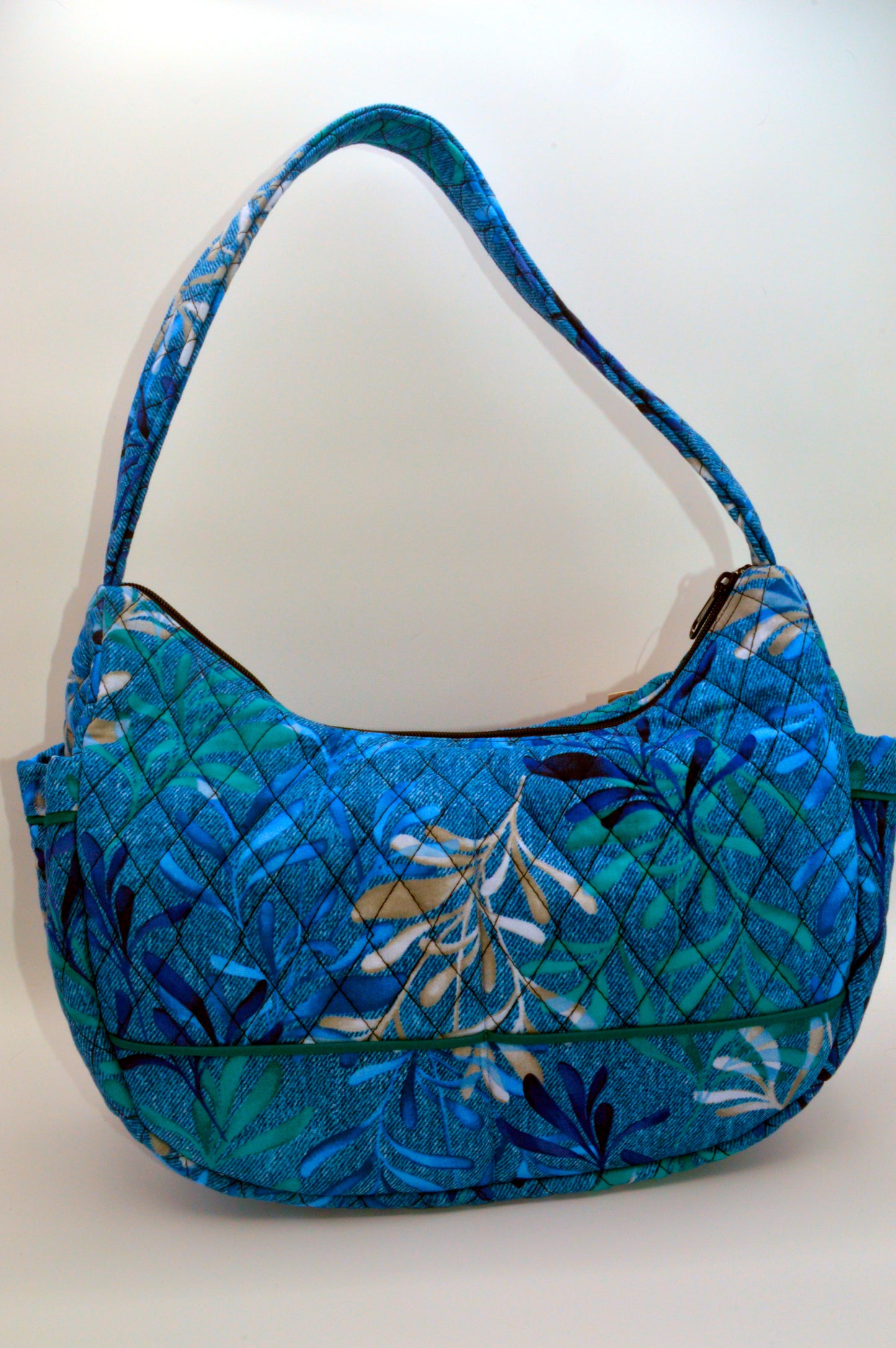 Denim Large Shoulder Purse