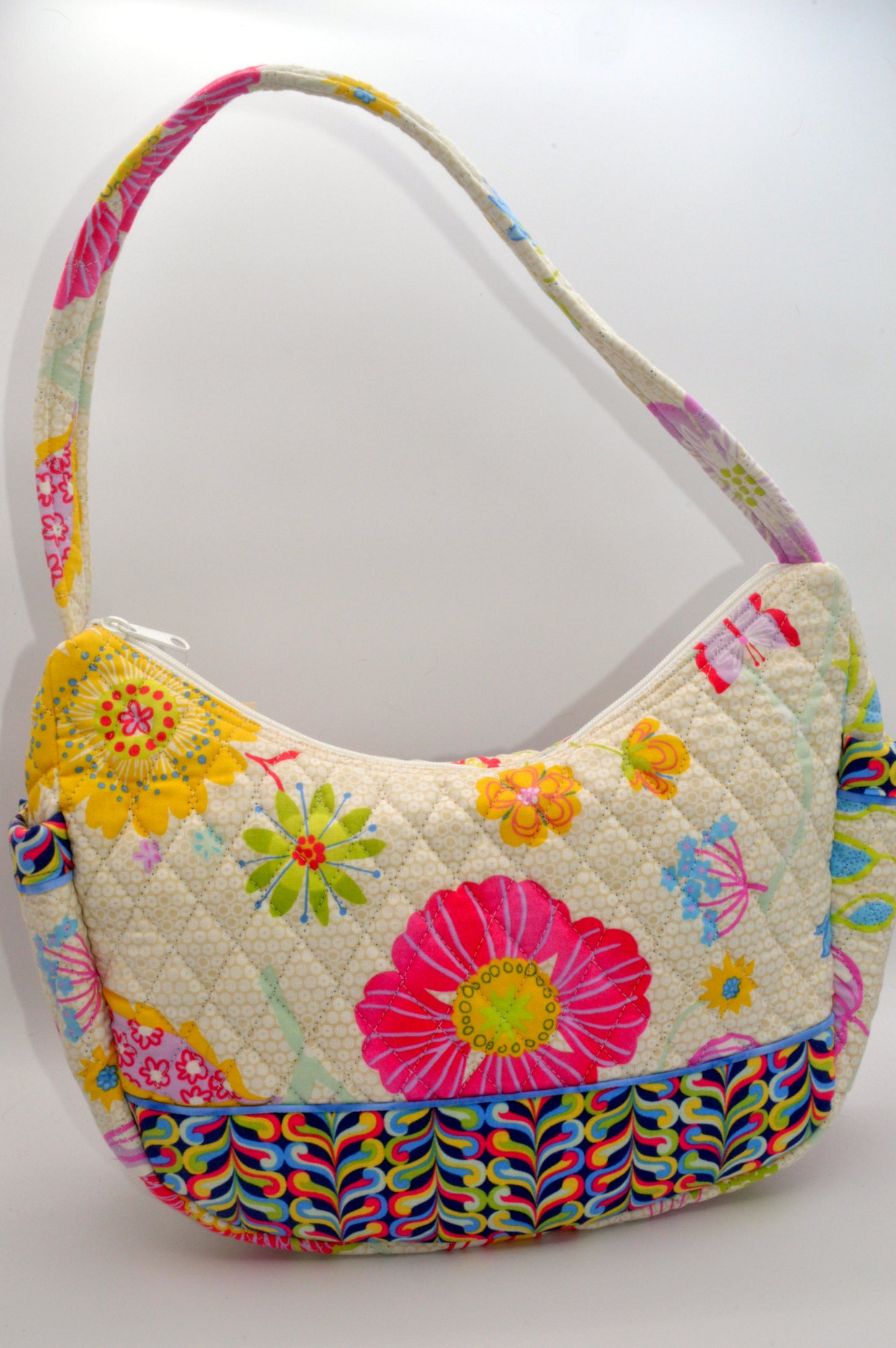 Happy Natural Large Shoulder Purse