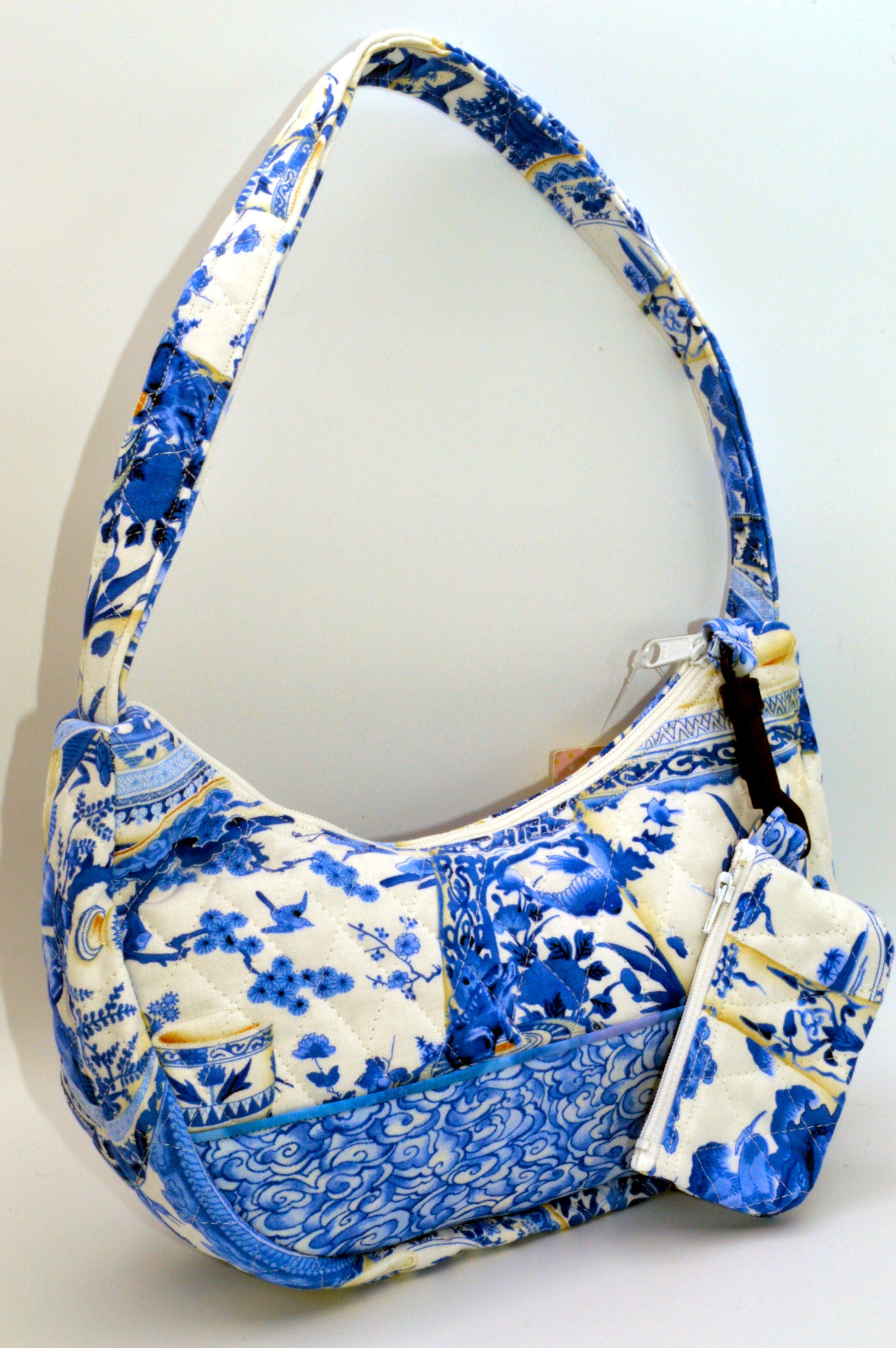Blue Willow Small Shoulder Purse