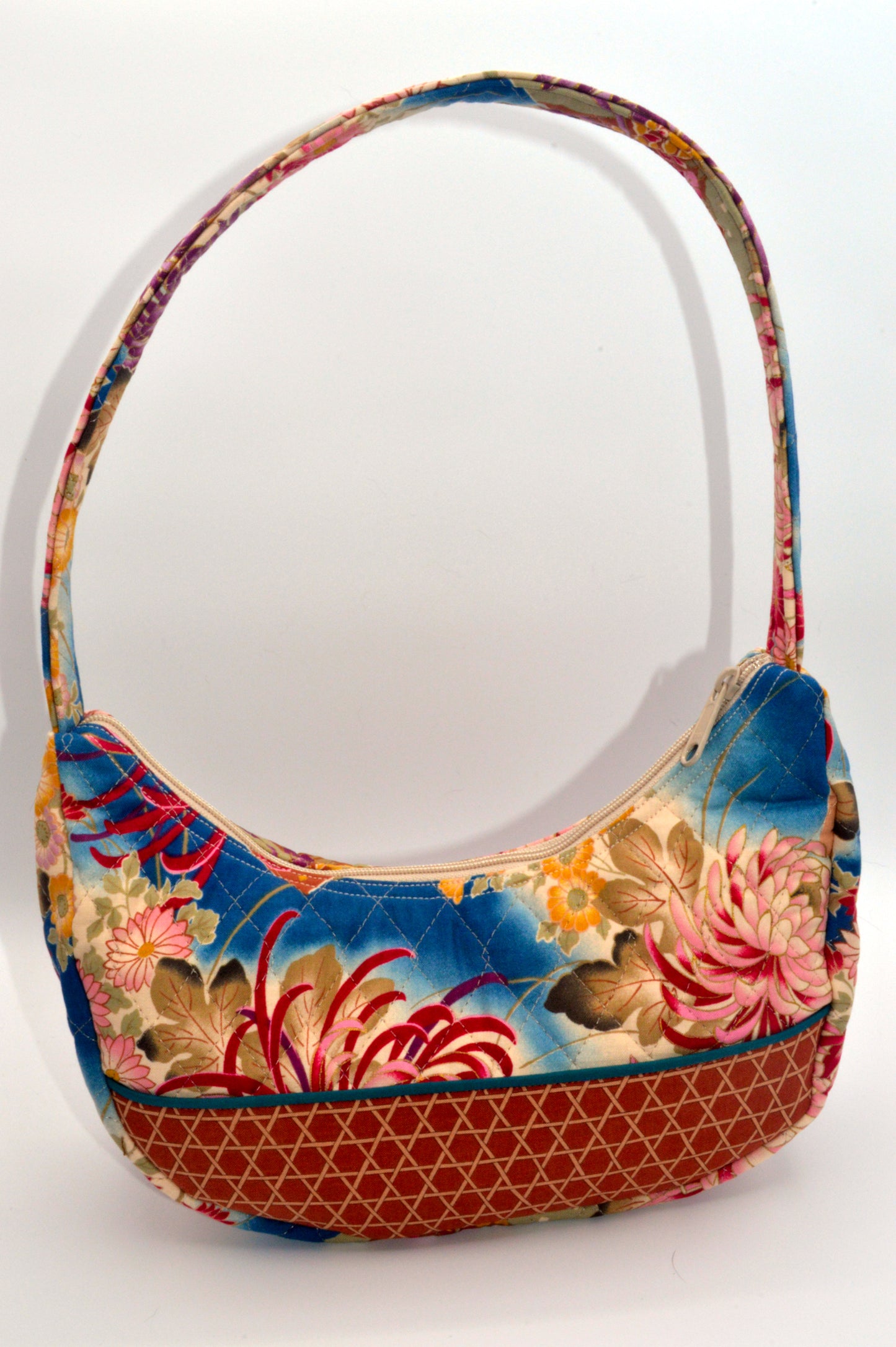 Kiku (Chrysanthemum) Small Shoulder Purse