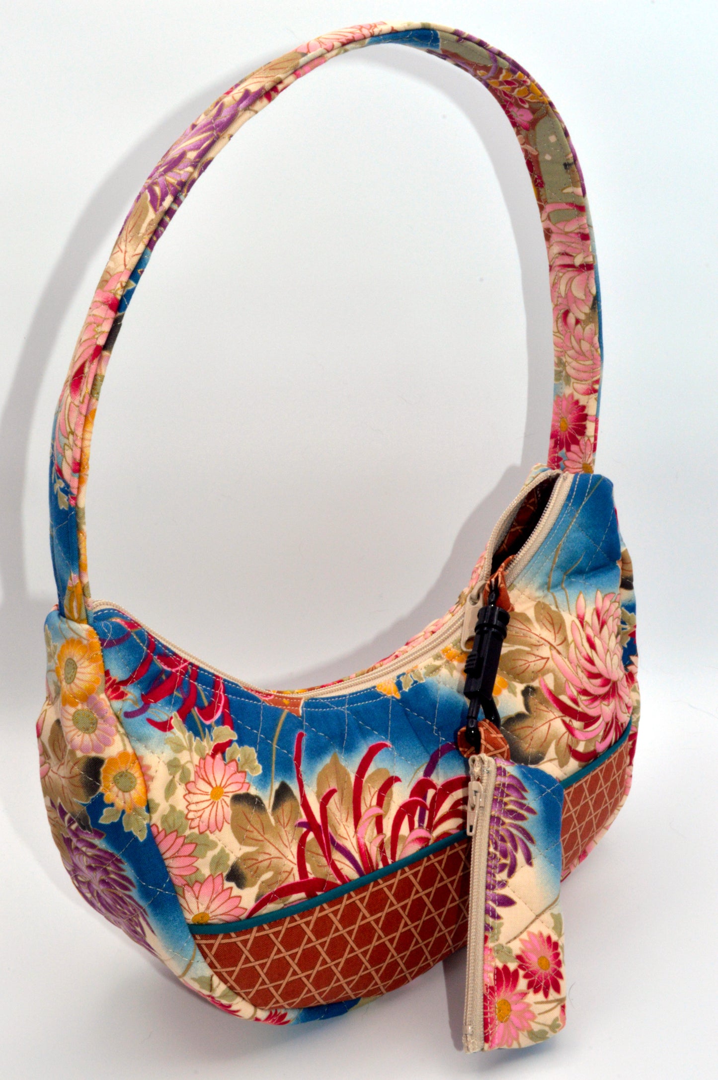 Kiku (Chrysanthemum) Small Shoulder Purse