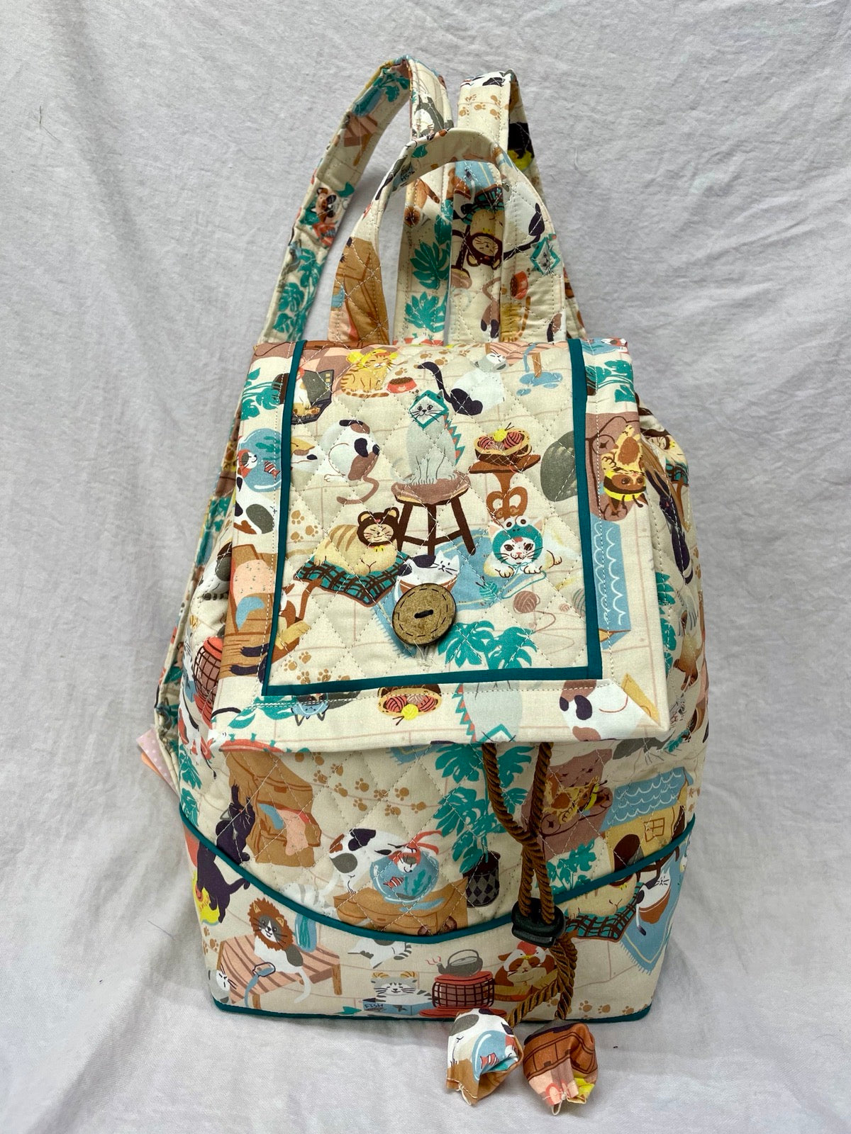 Cats Two Strap Backpack
