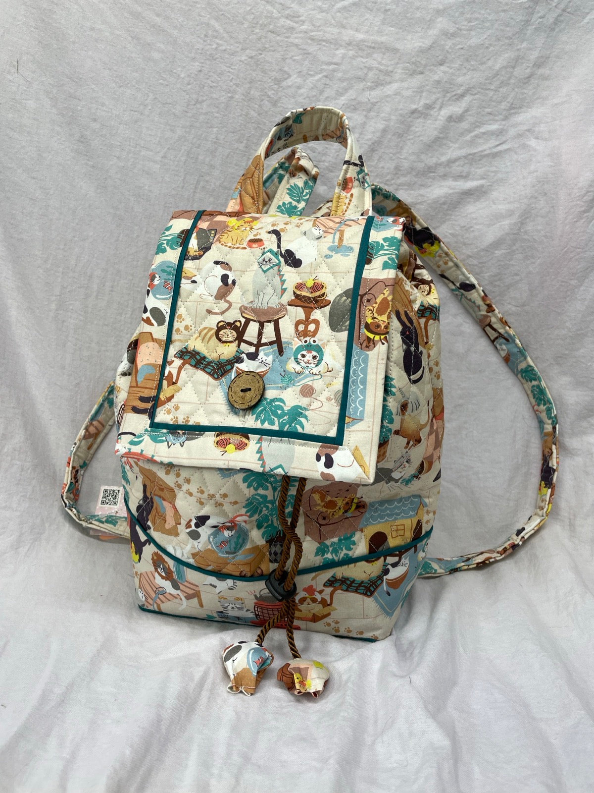 Cats Two Strap Backpack