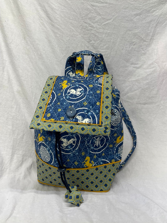 Year of the Horse Two-Strap Backpack