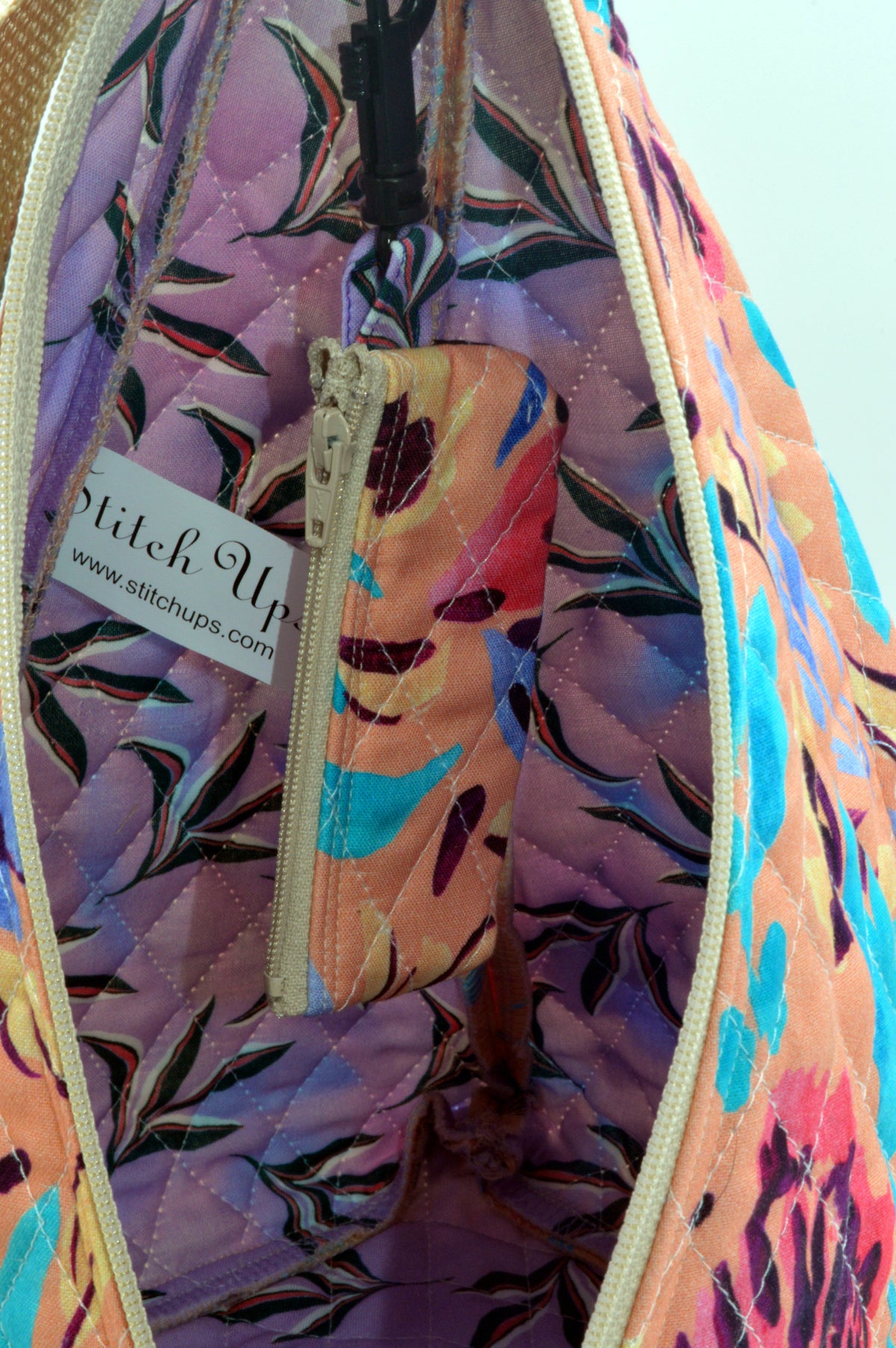 Pyramid Rope Bag Coral Large Pyramid Bag – Stitch Ups