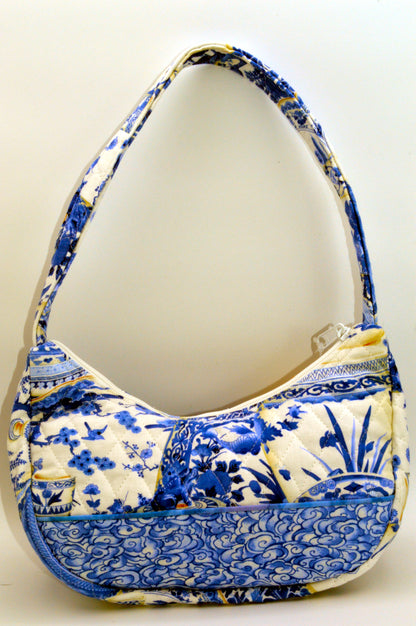 Blue Willow Small Shoulder Purse